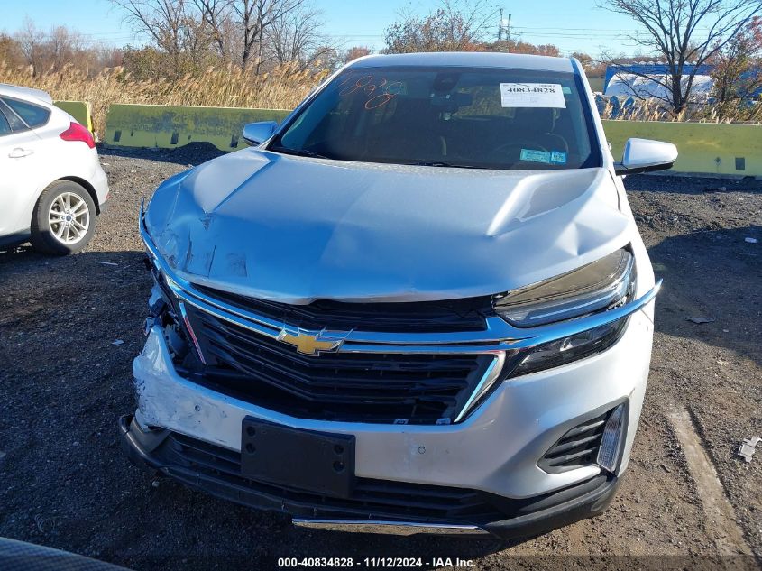 2022 Chevrolet Equinox Awd Lt VIN: 3GNAXUEV8NL257324 Lot: 40834828