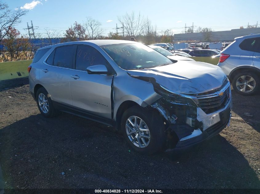 2022 Chevrolet Equinox Awd Lt VIN: 3GNAXUEV8NL257324 Lot: 40834828