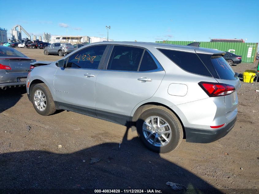 2022 Chevrolet Equinox Awd Lt VIN: 3GNAXUEV8NL257324 Lot: 40834828