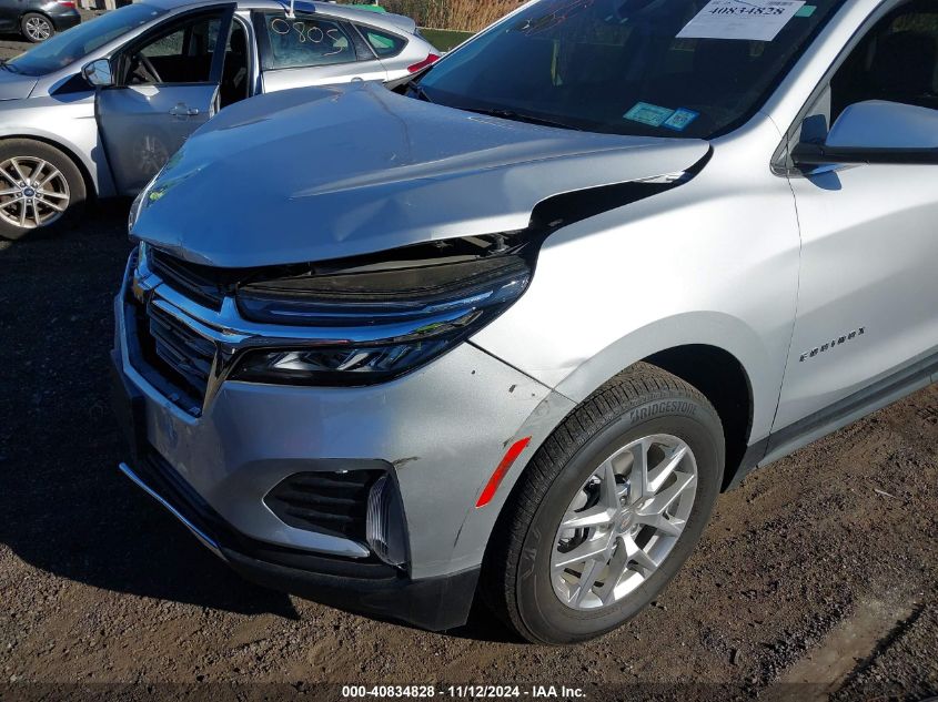 2022 Chevrolet Equinox Awd Lt VIN: 3GNAXUEV8NL257324 Lot: 40834828