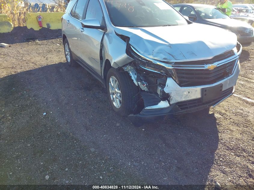 2022 Chevrolet Equinox Awd Lt VIN: 3GNAXUEV8NL257324 Lot: 40834828