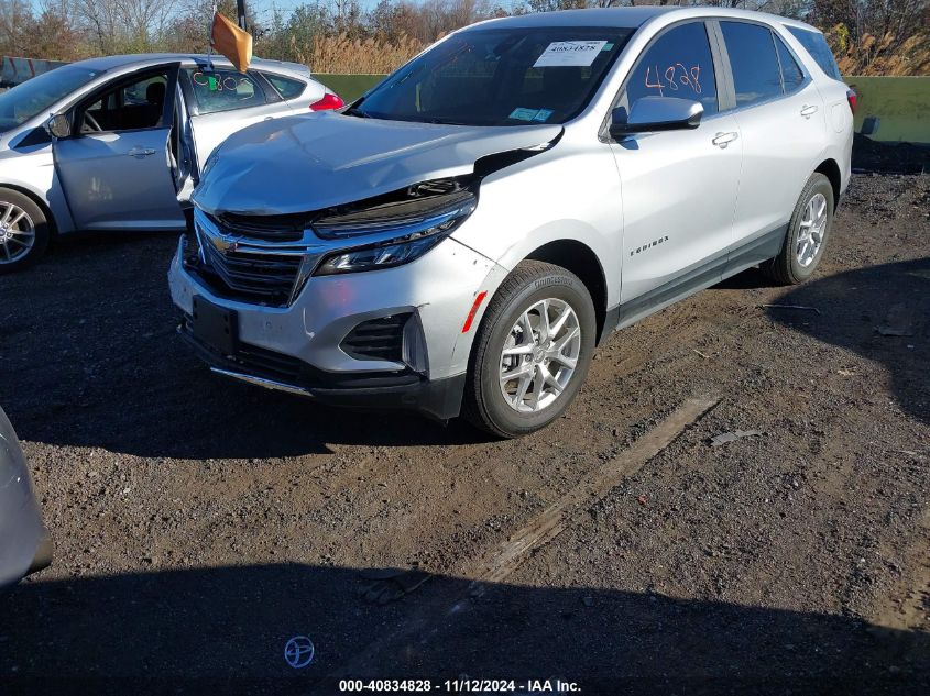 2022 Chevrolet Equinox Awd Lt VIN: 3GNAXUEV8NL257324 Lot: 40834828