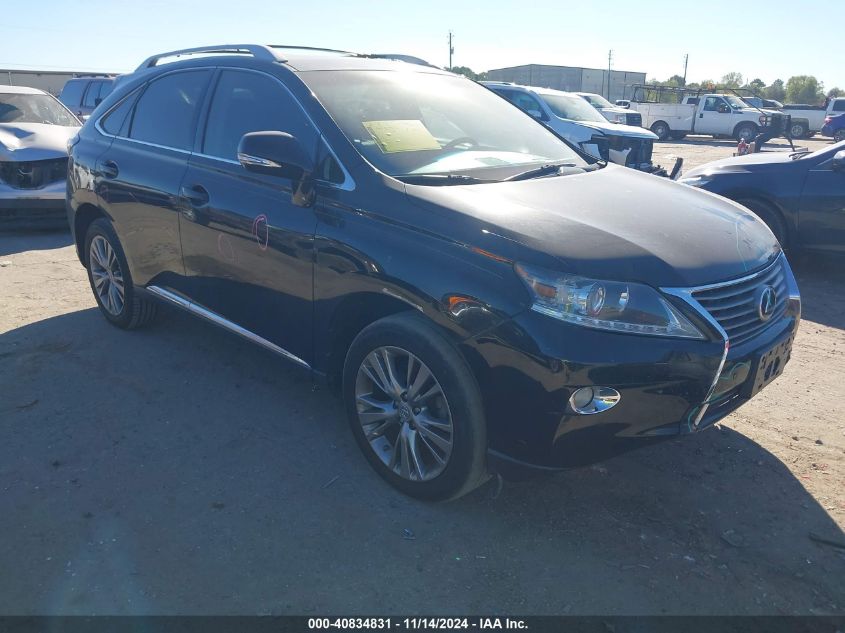 VIN 2T2ZK1BA3DC098221 2013 LEXUS RX 350 no.1