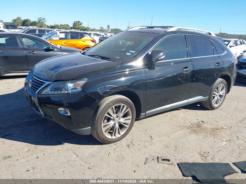 VIN 2T2ZK1BA3DC098221 2013 LEXUS RX 350 no.2