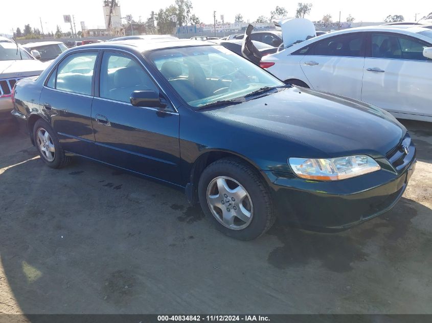 1998 Honda Accord Ex V6 VIN: 1HGCG1655WA021626 Lot: 40834842