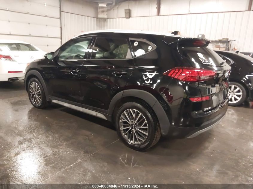 2019 Hyundai Tucson Sel VIN: KM8J33AL0KU896684 Lot: 40834846