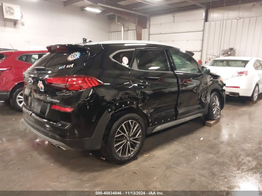 2019 Hyundai Tucson Sel VIN: KM8J33AL0KU896684 Lot: 40834846