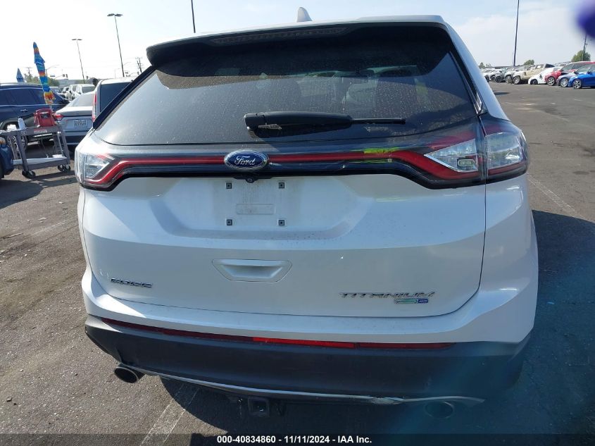 2017 FORD EDGE TITANIUM - 2FMPK4K97HBC18177