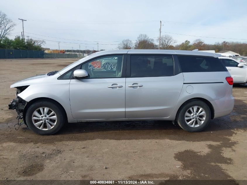 2018 Kia Sedona Lx VIN: KNDMB5C14J6389964 Lot: 40834861