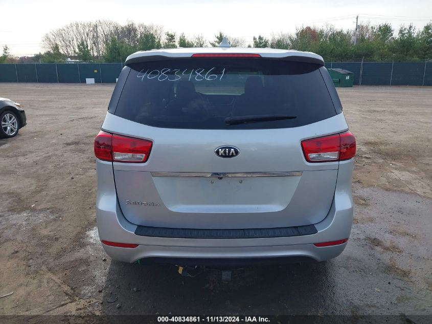 2018 Kia Sedona Lx VIN: KNDMB5C14J6389964 Lot: 40834861