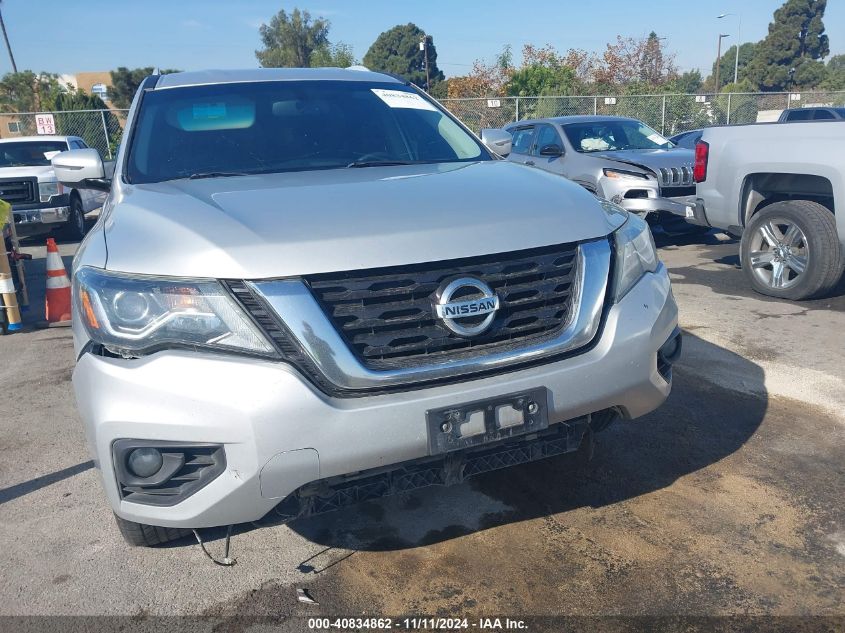 2019 Nissan Pathfinder Sv VIN: 5N1DR2MN2KC619480 Lot: 40834862