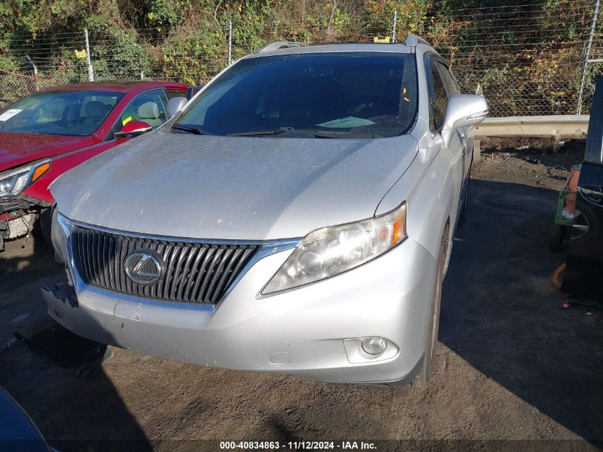 2010 Lexus Rx 350 VIN: 2T2BK1BA4AC006613 Lot: 40834863