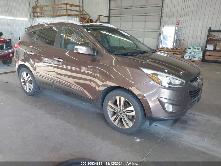 2015 Hyundai Tucson Limited VIN: KM8JUCAG1FU987243 Lot: 40834865