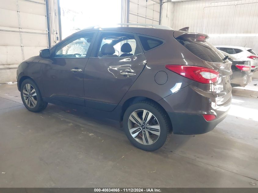 2015 Hyundai Tucson Limited VIN: KM8JUCAG1FU987243 Lot: 40834865