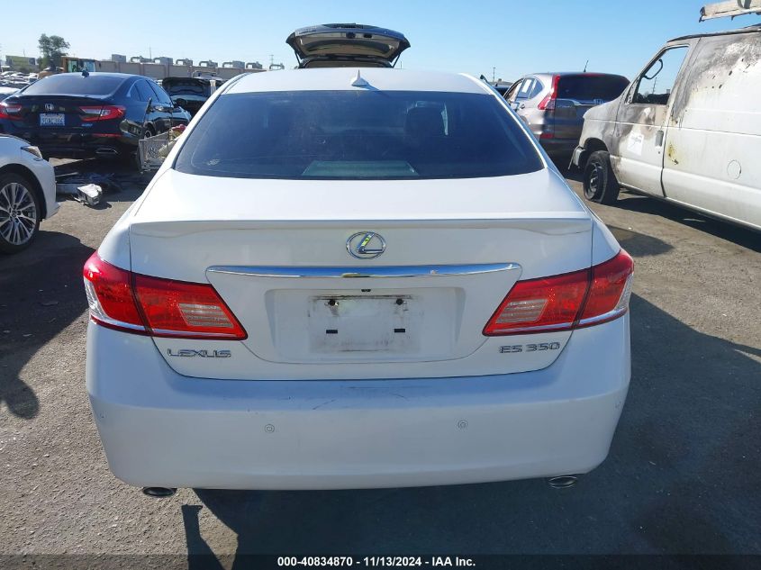 2010 Lexus Es 350 VIN: JTHBK1EG0A2362414 Lot: 40834870