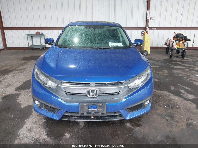 2016 Honda Civic Touring VIN: 19XFC1F97GE216202 Lot: 40834876