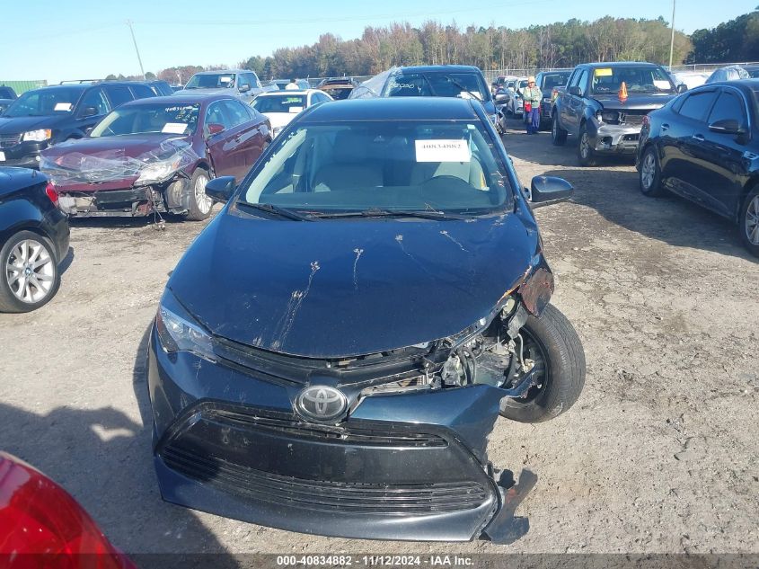 2019 Toyota Corolla Le VIN: 2T1BURHE2KC223568 Lot: 40834882