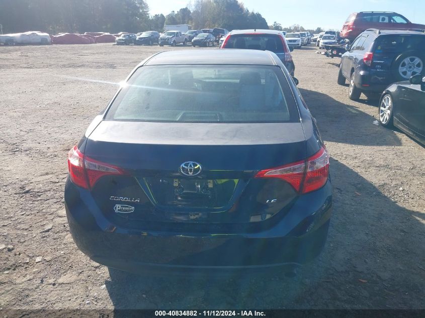 2019 Toyota Corolla Le VIN: 2T1BURHE2KC223568 Lot: 40834882