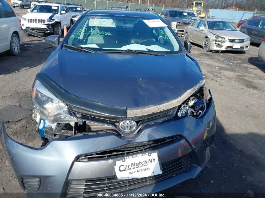 2016 TOYOTA COROLLA LE - 2T1BURHE9GC592337