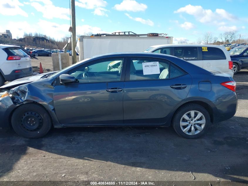 2016 TOYOTA COROLLA LE - 2T1BURHE9GC592337