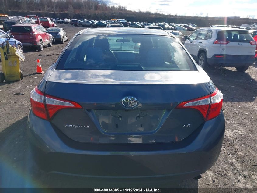 2016 TOYOTA COROLLA LE - 2T1BURHE9GC592337