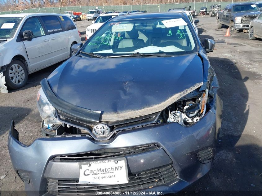 2016 TOYOTA COROLLA LE - 2T1BURHE9GC592337