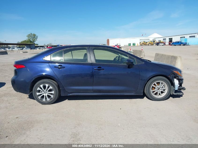 2022 TOYOTA COROLLA HYBRID LE - JTDEAMDE4NJ049851