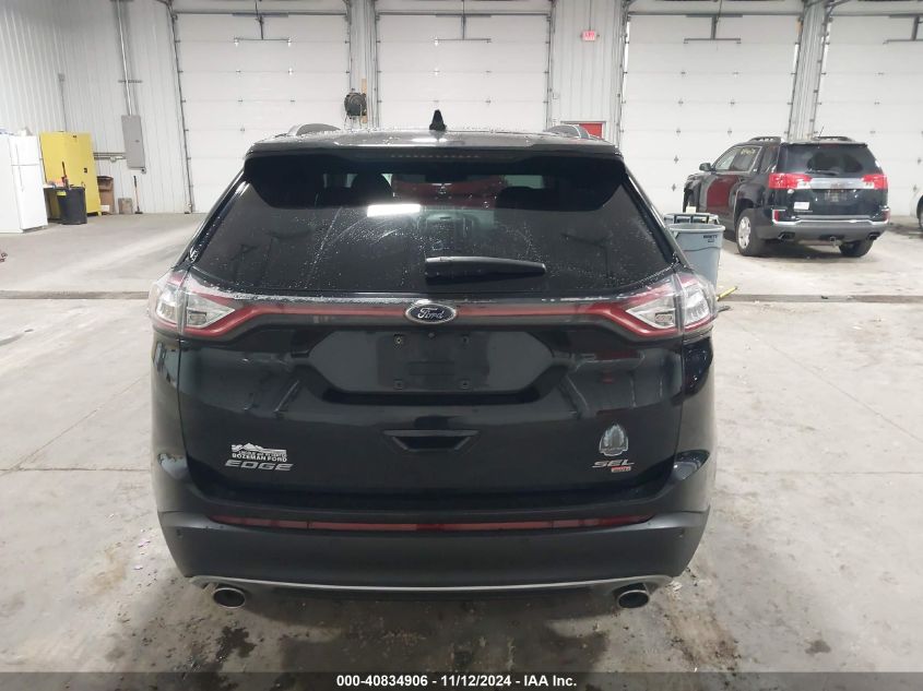 VIN 2FMTK4J85FBB23170 2015 Ford Edge, Sel no.16