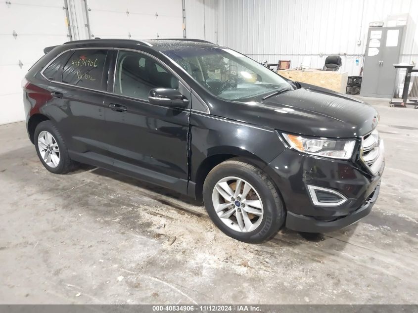 VIN 2FMTK4J85FBB23170 2015 Ford Edge, Sel no.1