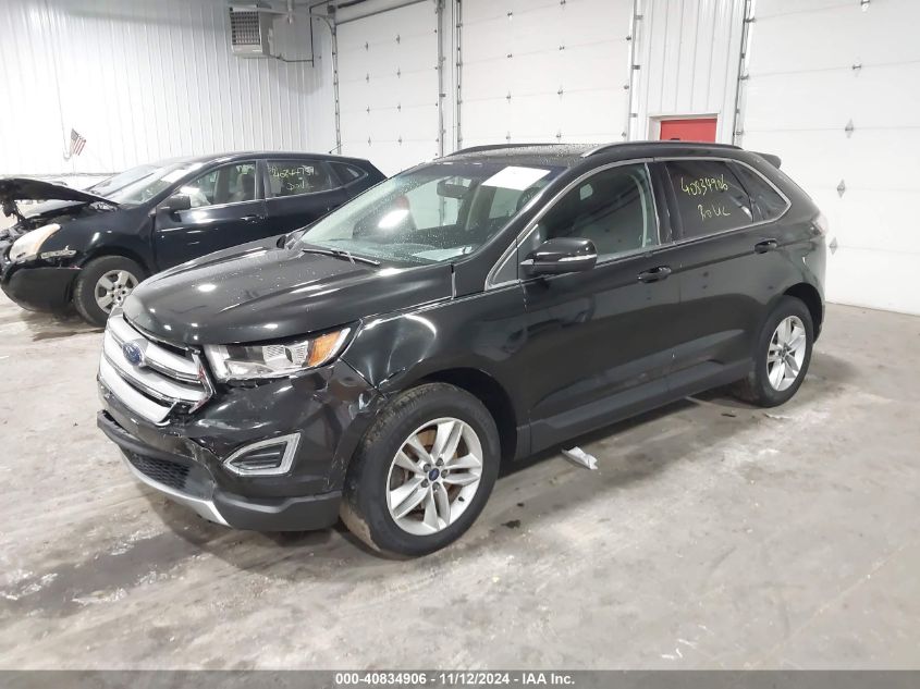 VIN 2FMTK4J85FBB23170 2015 Ford Edge, Sel no.2