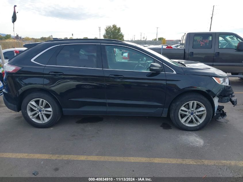 2018 Ford Edge Sel VIN: 2FMPK4J80JBB89278 Lot: 40834910