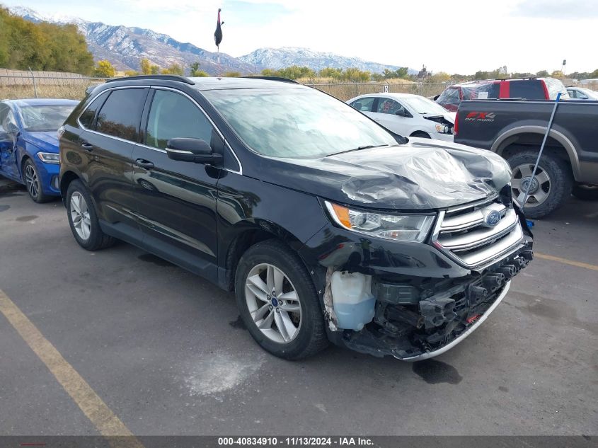 2018 Ford Edge Sel VIN: 2FMPK4J80JBB89278 Lot: 40834910