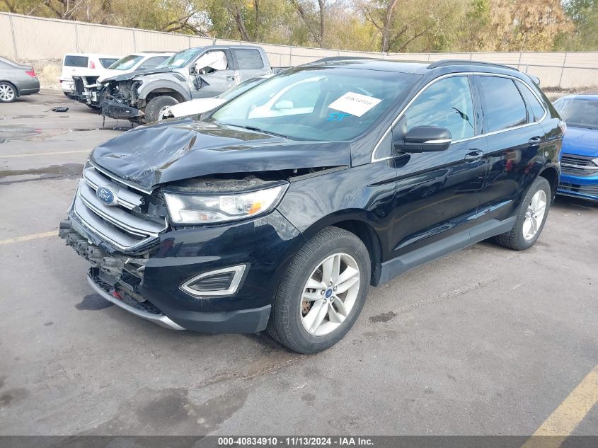 2018 Ford Edge Sel VIN: 2FMPK4J80JBB89278 Lot: 40834910