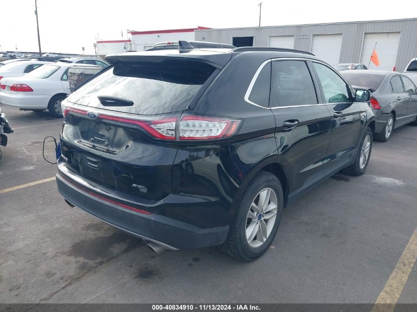 2018 Ford Edge Sel VIN: 2FMPK4J80JBB89278 Lot: 40834910