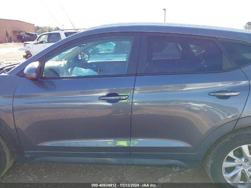 2019 Hyundai Tucson Value VIN: KM8J33A42KU041803 Lot: 40834912