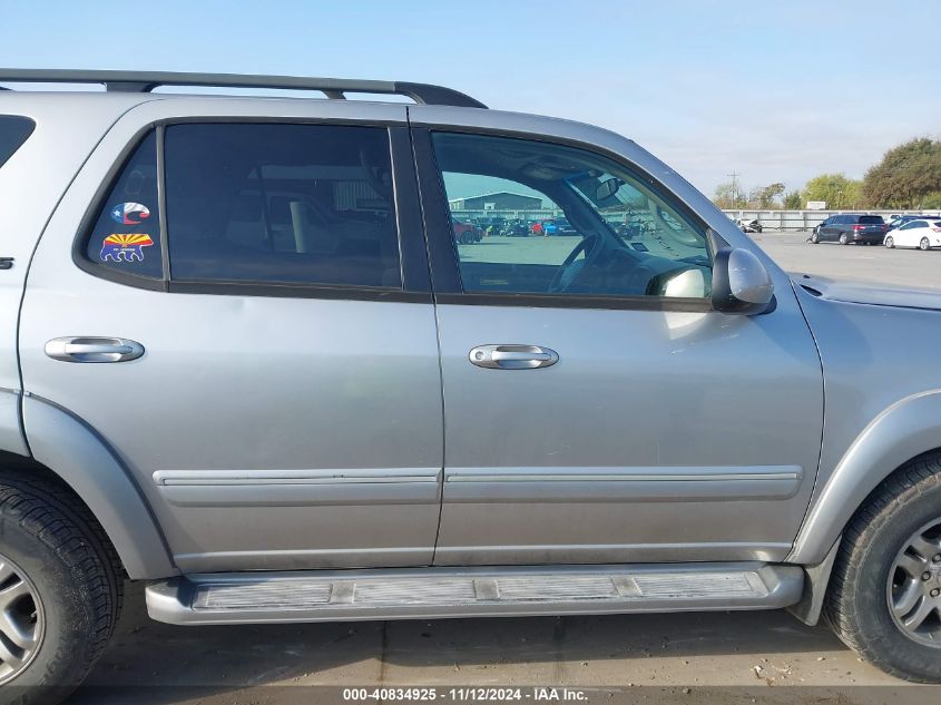 2007 Toyota Sequoia Sr5 V8 VIN: 5TDZT34AX7S292993 Lot: 40834925