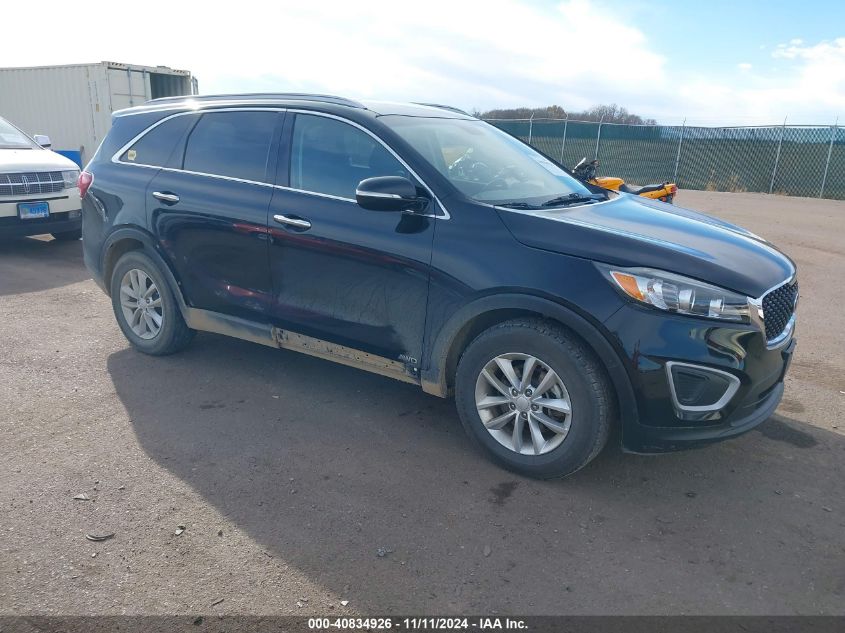 2018 Kia Sorento 2.4L Lx VIN: 5XYPGDA3XJG401903 Lot: 40834926