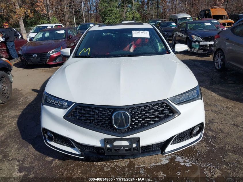 2019 Acura Tlx Tech A-Spec Pkgs VIN: 19UUB3F60KA005206 Lot: 40834935