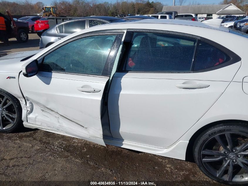 2019 Acura Tlx Tech A-Spec Pkgs VIN: 19UUB3F60KA005206 Lot: 40834935