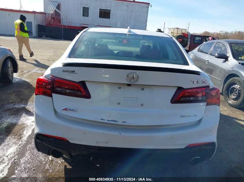 2019 Acura Tlx Tech A-Spec Pkgs VIN: 19UUB3F60KA005206 Lot: 40834935