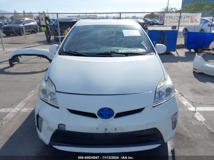 2014 Toyota Prius Two VIN: JTDKN3DU7E1797227 Lot: 40834947