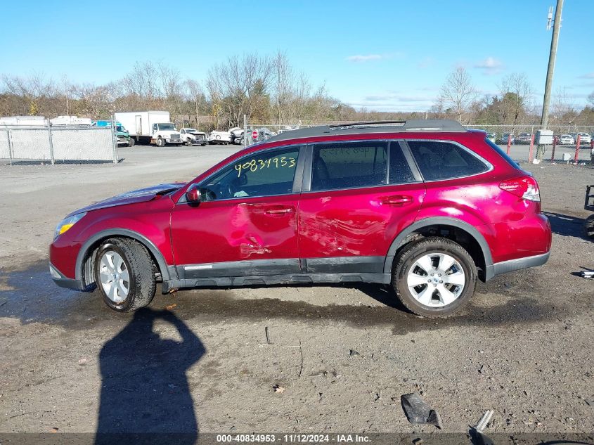 2012 Subaru Outback 2.5I Limited VIN: 4S4BRBKC1C3295769 Lot: 40834953