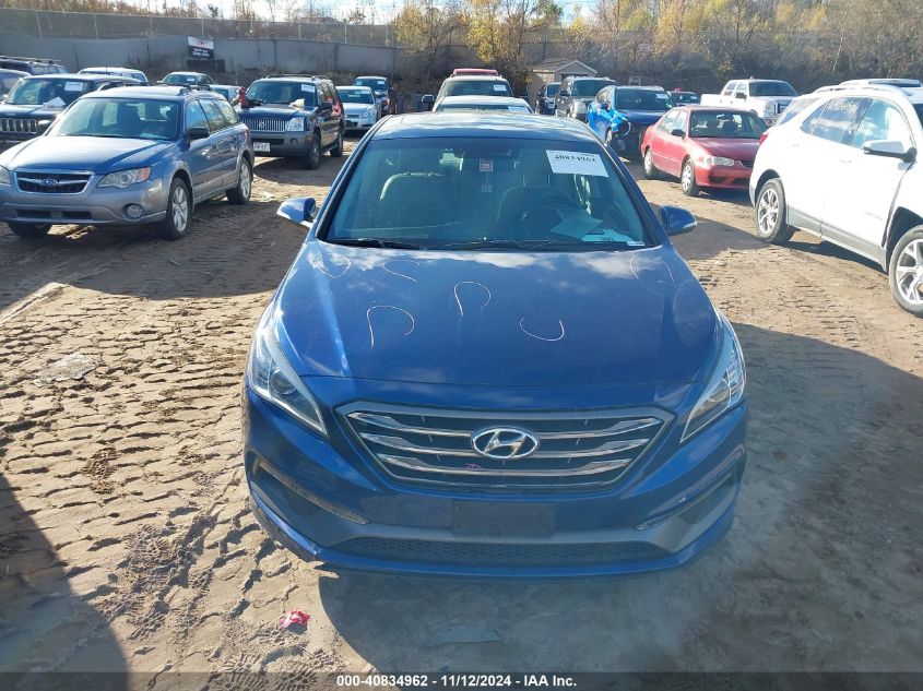 2017 Hyundai Sonata Sport VIN: 5NPE34AF2HH575237 Lot: 40834962