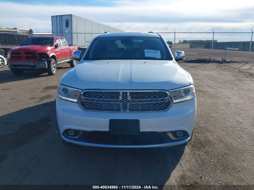 2018 Dodge Durango Citadel Awd VIN: 1C4SDJET2JC176411 Lot: 40834965