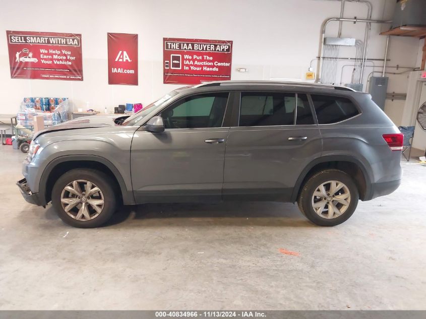 2019 Volkswagen Atlas 2.0T Se VIN: 1V2DP2CA4KC588370 Lot: 40834966