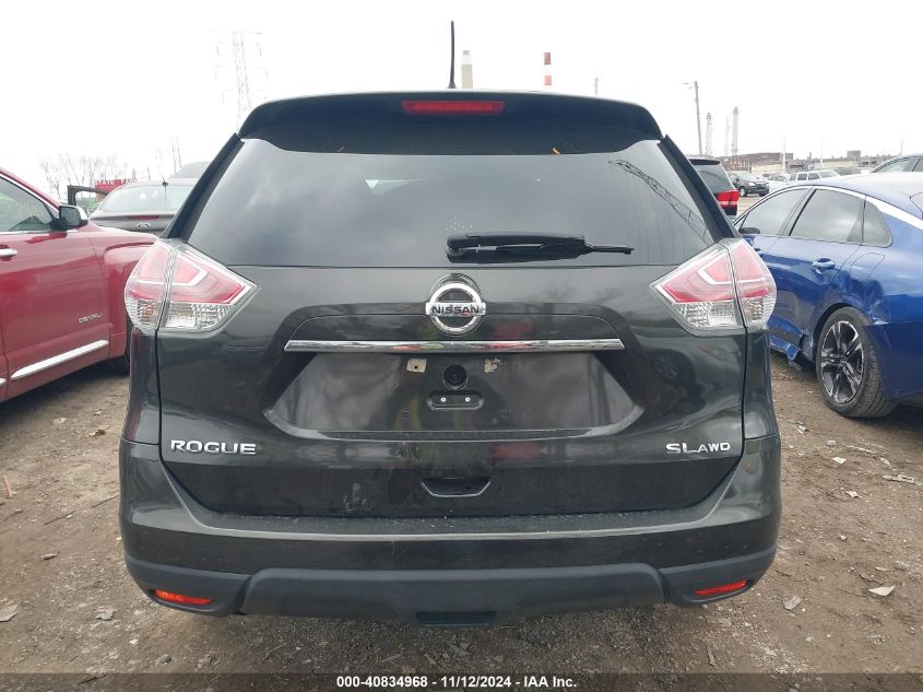 2016 Nissan Rogue Sl VIN: 5N1AT2MV9GC757626 Lot: 40834968