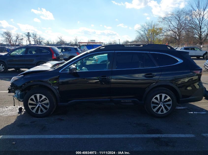 2022 Subaru Outback Premium VIN: 4S4BTADCXN3140990 Lot: 40834973