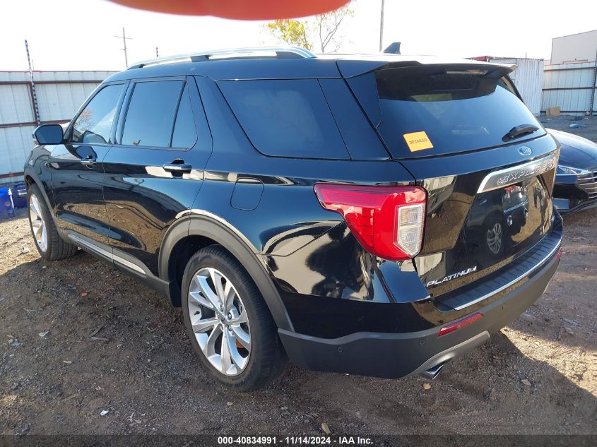 2022 Ford Explorer Platinum VIN: 1FM5K7HW1NNA07773 Lot: 40834991