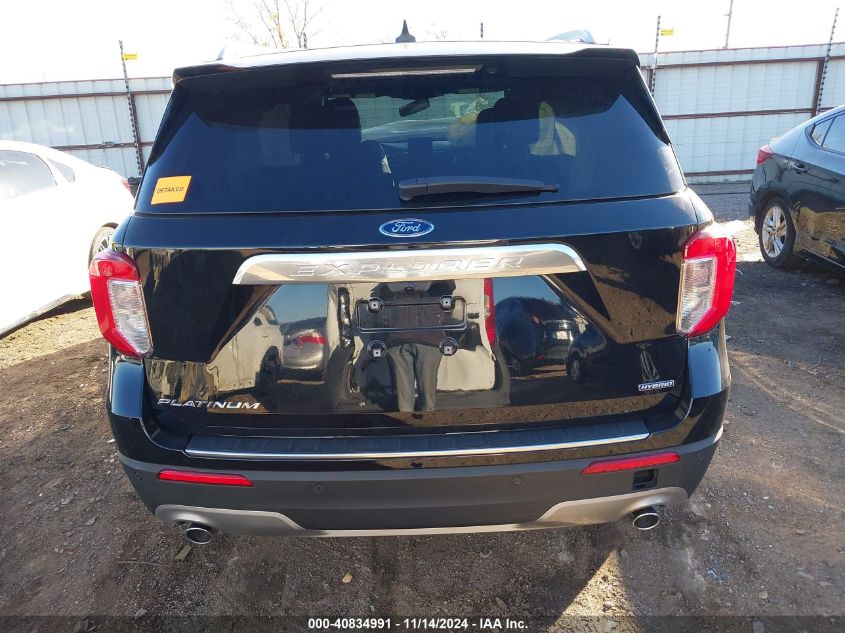 2022 Ford Explorer Platinum VIN: 1FM5K7HW1NNA07773 Lot: 40834991