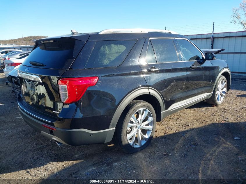 2022 Ford Explorer Platinum VIN: 1FM5K7HW1NNA07773 Lot: 40834991